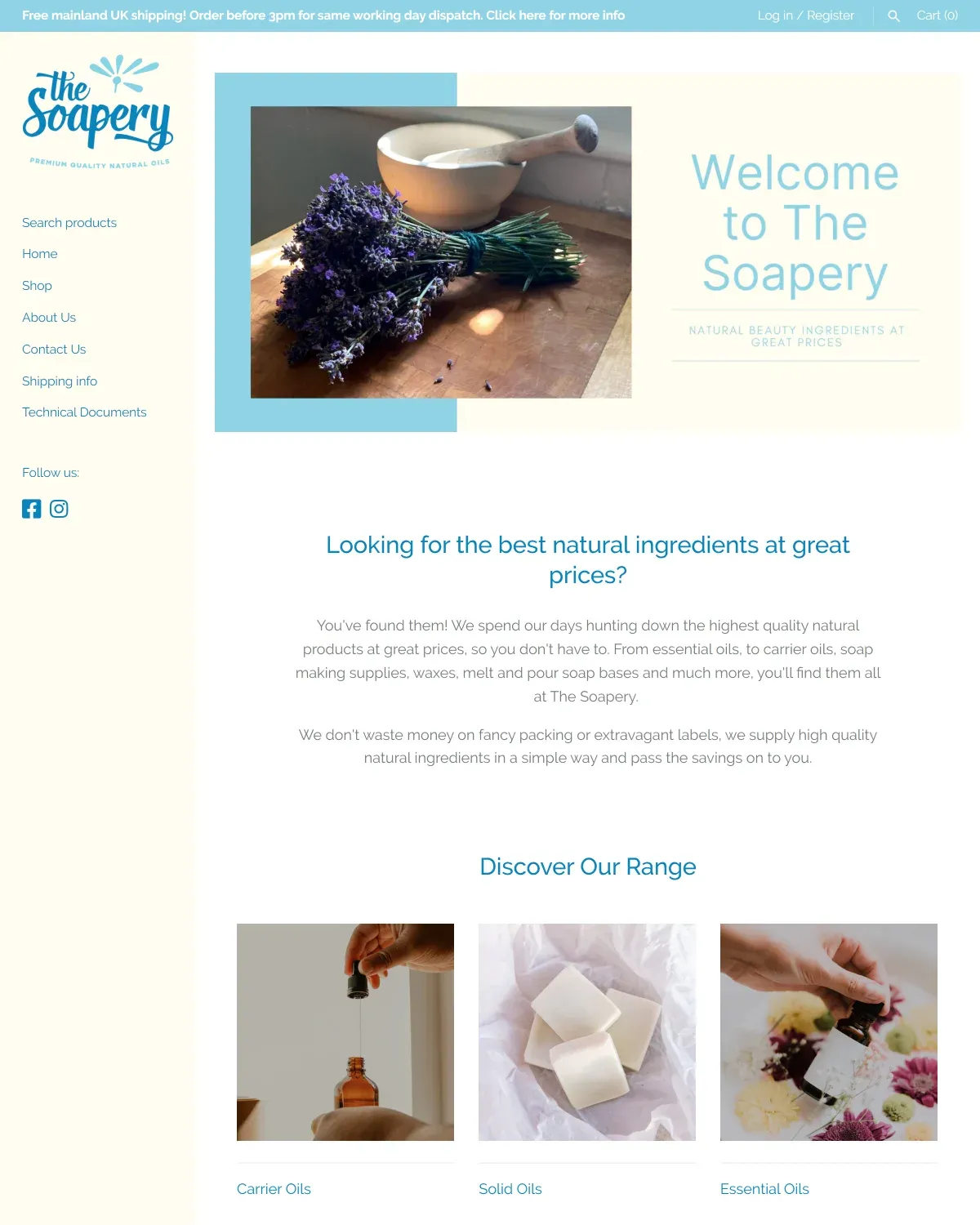 Screenshot for TheSoapery